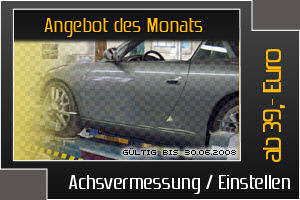 Angebot des Monats